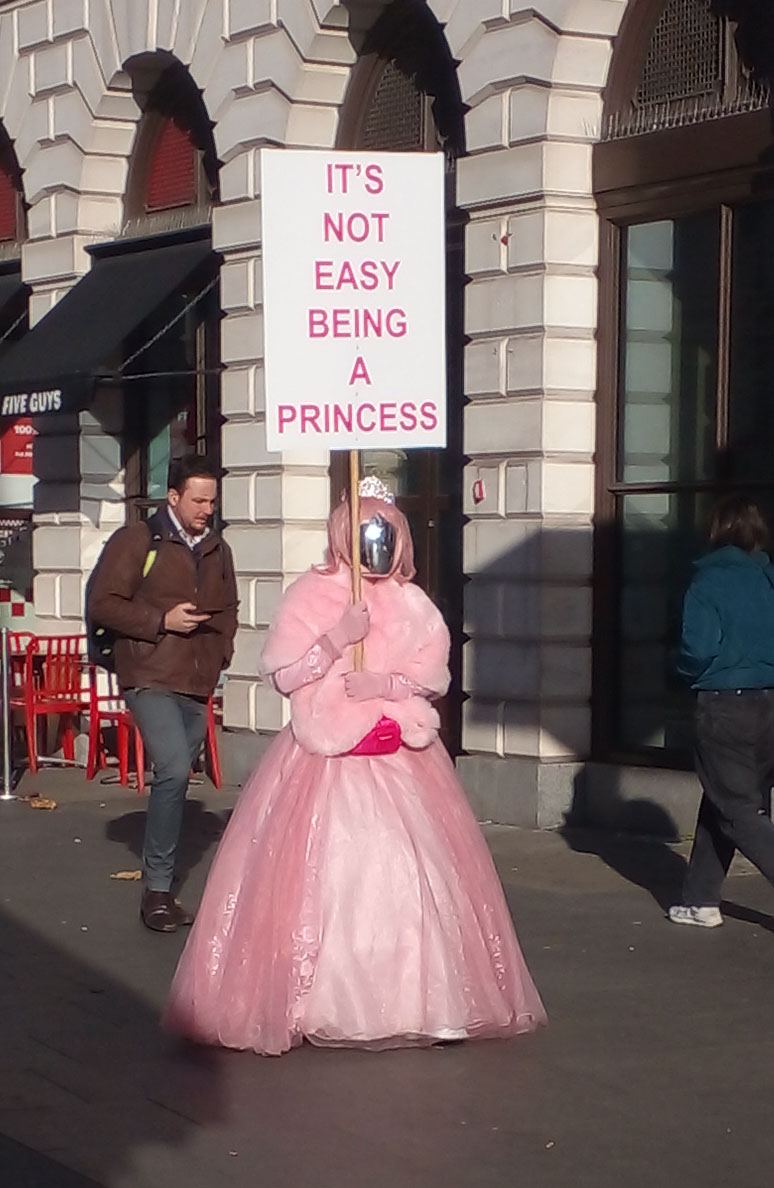 It's not easy being a princess